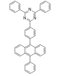 2,4-diphenyl-6-(4-(10-phenylanthracen-9-yl)phenyl)-1,3,5-triazine