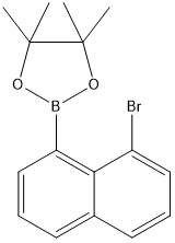 2-（8-溴代萘-1-基）-4,4,5,5-四甲基-1,3,2-二氧杂环戊烷