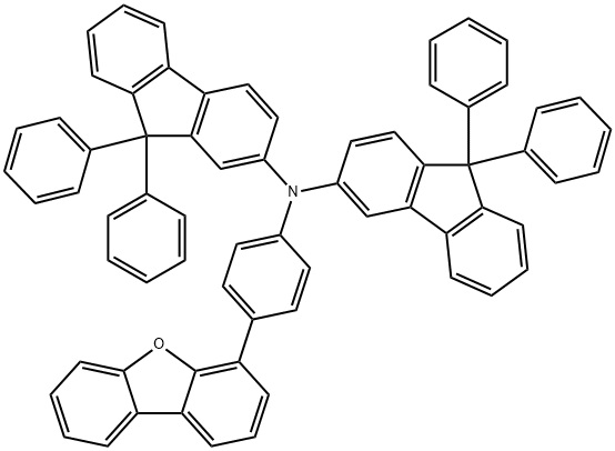9H-Fluoren-2-amine, N-[4-(4-dibenzofuranyl)phenyl]-N-(9,9-diphenyl-9H-fluoren-3-yl)-9,9-diphenyl-