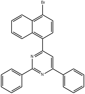 4-（4-溴萘-1-基）-2,6-二苯基嘧啶