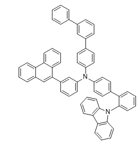 N-(2'-(9H-carbazol-9-yl)-[1,1'-biphenyl]-4-yl)-N-(3-(phenanthren-9-yl)phenyl)-[1,1':3',1''-terphenyl