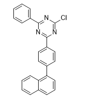 2-氯-4-(4-(萘-1-基)苯基)-6-苯基-1,3,5-三嗪