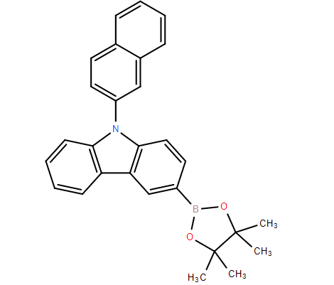 9-(2-萘基)咔唑-3-硼酸频哪醇酯