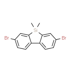 3,7-二溴-5,5-二甲基-5H-二苯并[b，d]硅烷
