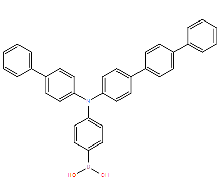 N- [1,1'-联苯-4-基]-[1,1'; 4'，1''-三联苯-4-基]-氨基-4-苯基硼酸