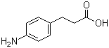 CAS 登录号：2393-17-1, 3-(4-氨基苯基)丙酸