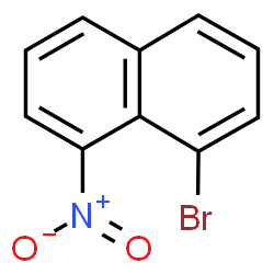 ChemSpider 2D Image | 1-Bromo-8-nitronaphthalene | C10H6BrNO2