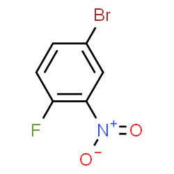 ChemSpider 2D Image | 2-fluoro-5-bromonitrobenzene | C6H3BrFNO2