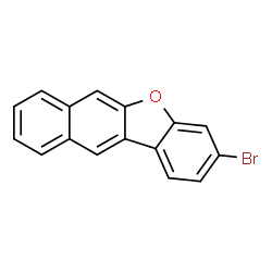 ChemSpider 2D Image | 3-Bromonaphtho[2,3-b]benzofuran | C16H9BrO