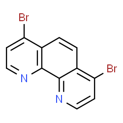 ChemSpider 2D Image | 4,7-Dibromo-1,10-phenanthroline | C12H6Br2N2