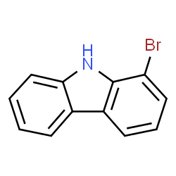 ChemSpider 2D Image | 1-Bromo-9H-carbazole | C12H8BrN