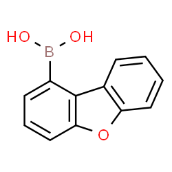 ChemSpider 2D Image | B-1-Dibenzofuranylboronic acid | C12H9BO3
