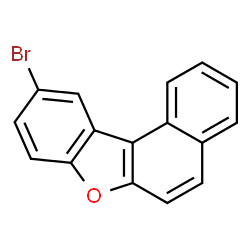 ChemSpider 2D Image | 10-bromonaphtho[2,1-b]benzofuran | C16H9BrO