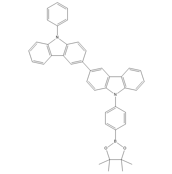 9-phenyl-9'-[4-(4,4,5,5-tetramethyl-1,3,2-dioxaborolan-2-yl)phenyl]-3,3'-Bi-9H-carbazole